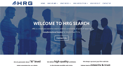 Desktop Screenshot of hrgsearch.com